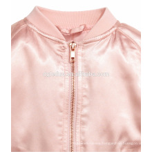 Soft touch material for kids outwear custom datin varsity jacket
